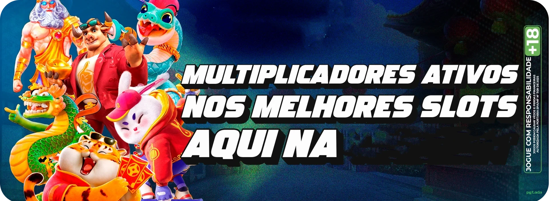 Slots com prêmios pgtada